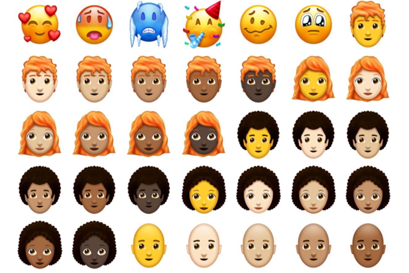 Estes são os possíveis novos emojis de 2018 CLAUDIA