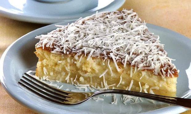 Receita de bolo de Fanta laranja.