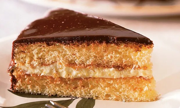 Bolo gelado de laranja irresistível