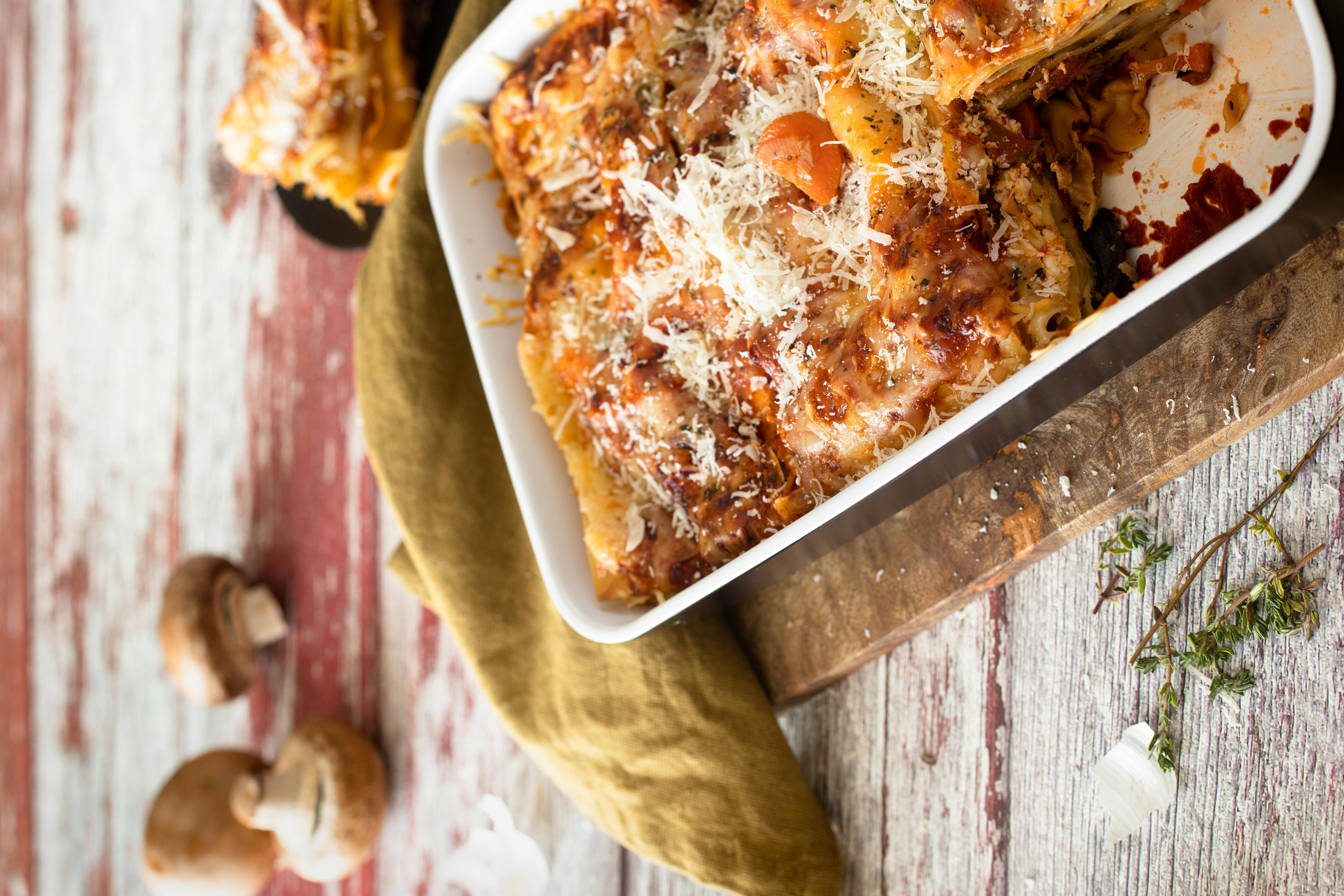 Receita de cogumelo gratinado