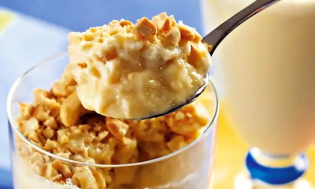 Mousse de caju crocante
