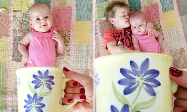 Bebês na caneca Bebês na caneca