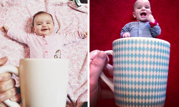 Bebês na caneca Bebês na caneca