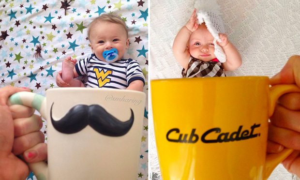 Bebês na caneca Bebês na caneca