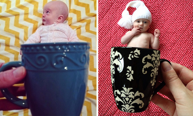 Bebês na caneca Bebês na caneca
