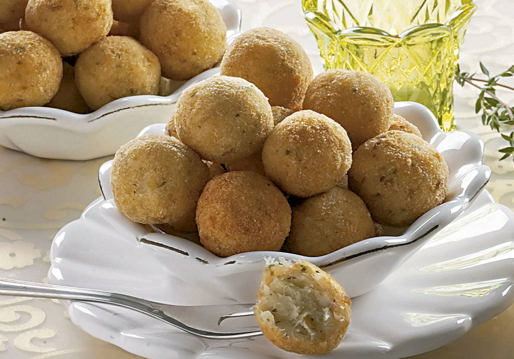 Bolinho de bacalhau superfácil