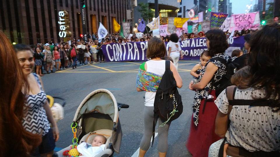 Marcha mulheres contra Cunha