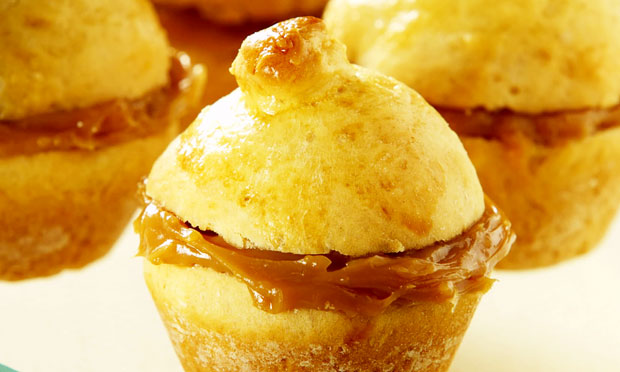 Brioches de doce de leite Brioches de doce de leite