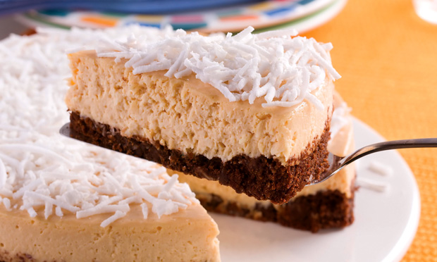 Torta de chocolate e doce de leite