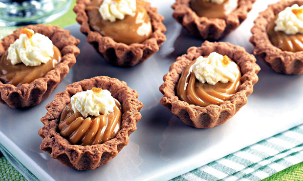 Tortinhas de doce de leite Tortinhas de doce de leite