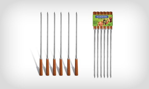 Utensílios práticos para churrasco