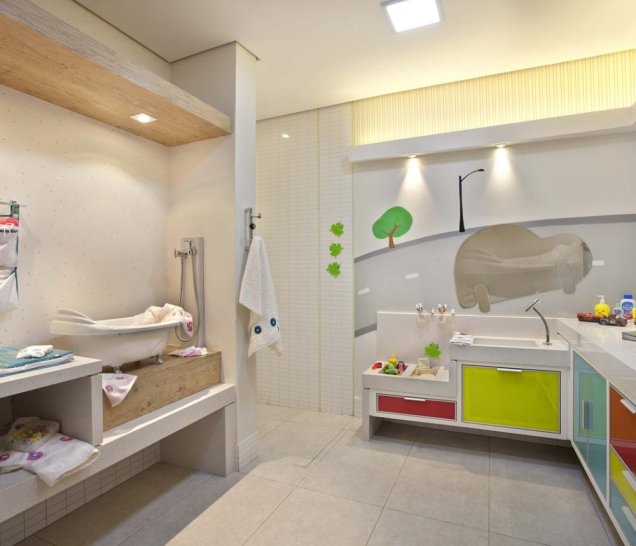 Banheiro especial para criança