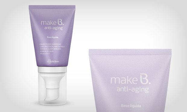 Base líquida anti-aging, Make B., O Boticário