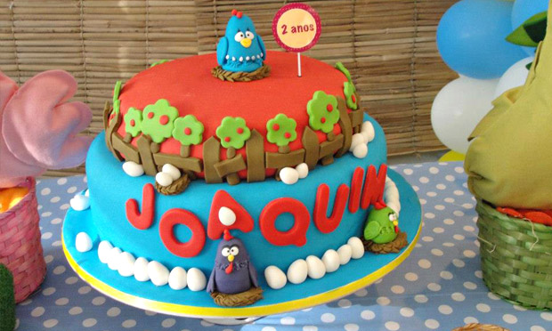 Bolo de aniversário infantil