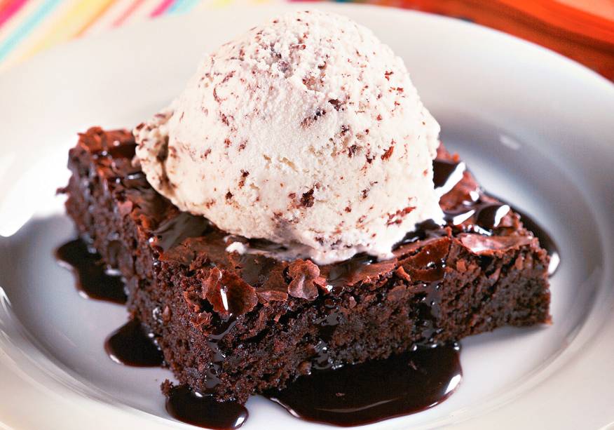 Brownie gelado