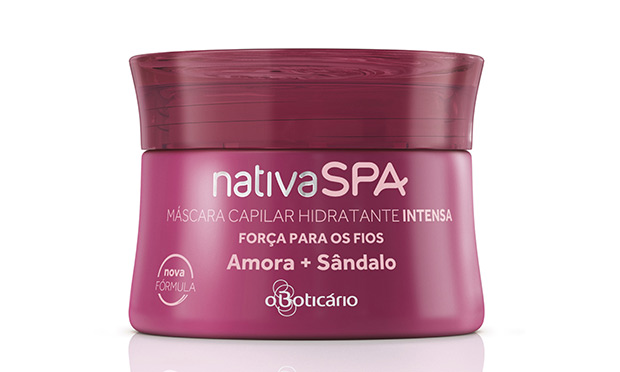 Máscara Hidratante Intense Amora + Sândalo Nativa Spa O Boticário Máscara Hidratante Intense Amora + Sândalo Nativa Spa O Boticário