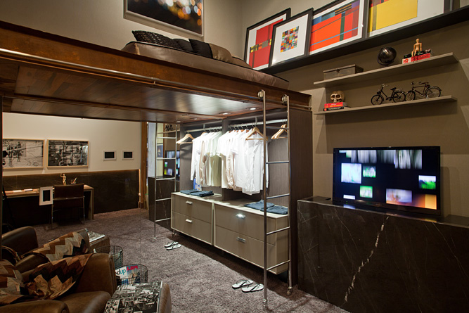 Closet do jovem
