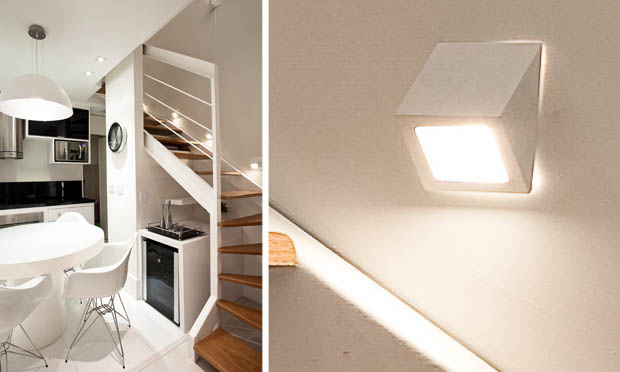 Setorização com halógenas Setorização com halógenas