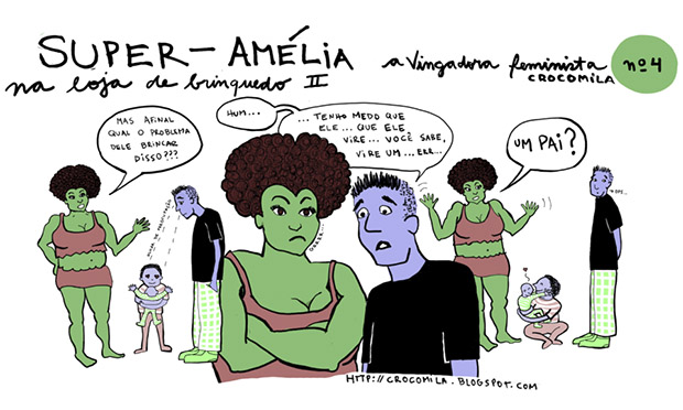 Super Amélia - a vingadora feminista Super Amélia - a vingadora feminista