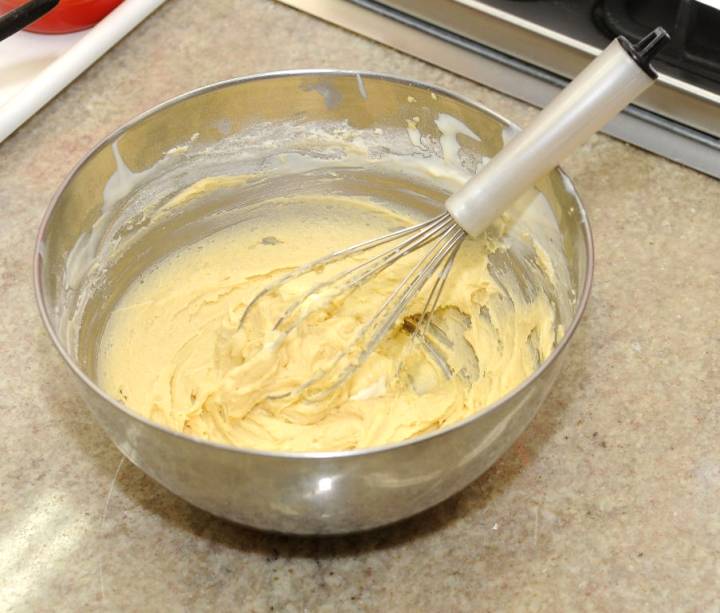 Cupcake de baunilha - massa