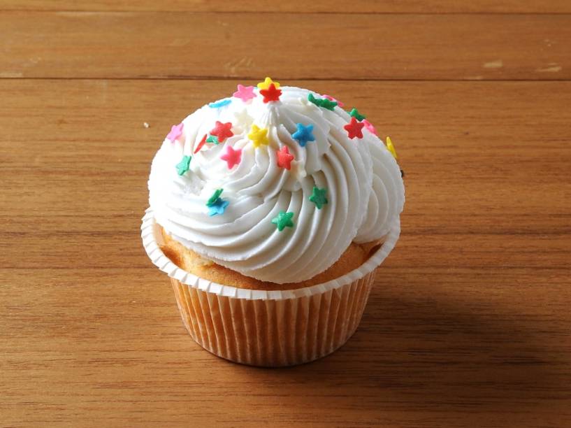 Cupcake de baunilha