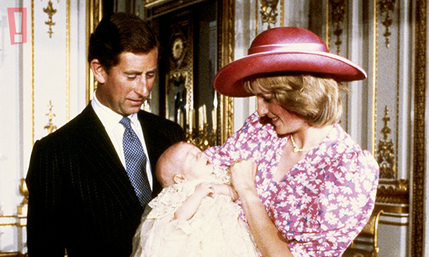 William, Diana e Charles William, Diana e Charles