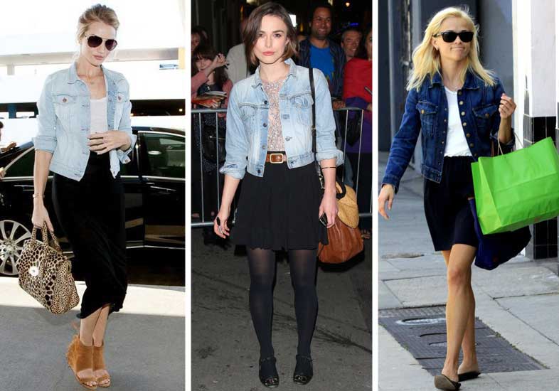 4 maneiras de usar jaqueta jeans no dia a dia