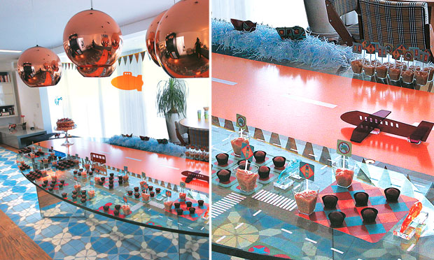 Decoração festa de aniversário infantil transporte Decoração festa de aniversário infantil transporte