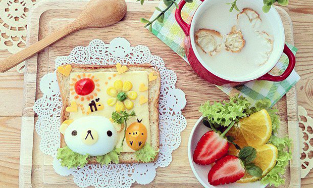Food Art Amigos bichos