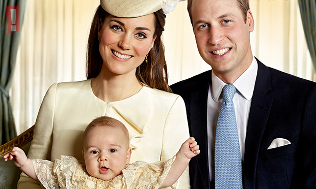 Kate Middleton, William e George Kate Middleton, William e George