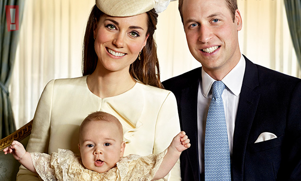 Kate Middleton, William e George