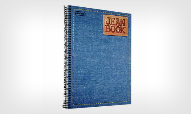 Caderno Jeans Book Caderno Jeans Book