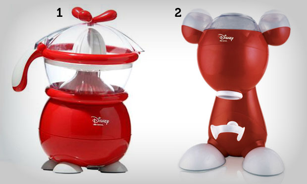 Eletrodomésticos portáteis e utensílios do Mickey
