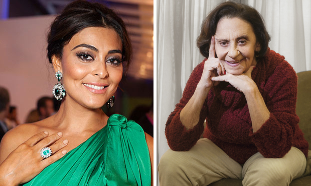 Juliana Paes e Laura Cardoso Juliana Paes e Laura Cardoso