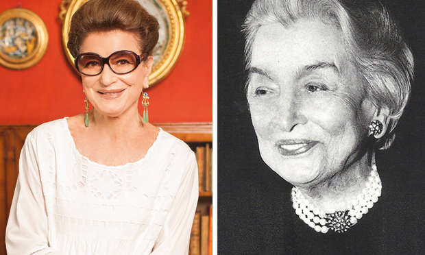 Costanza Pascolato e dona Gabriella Costanza Pascolato e dona Gabriella