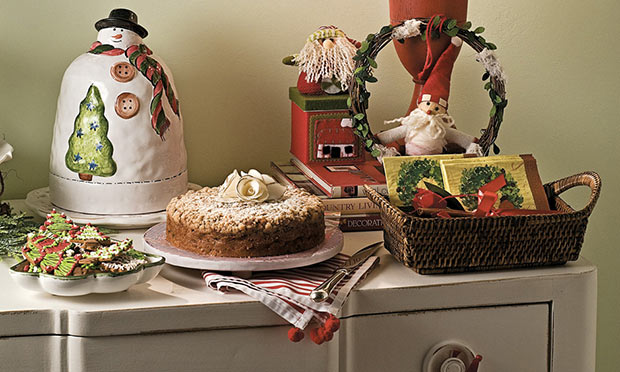 Aparador com decoração de Natal Aparador com decoração de Natal