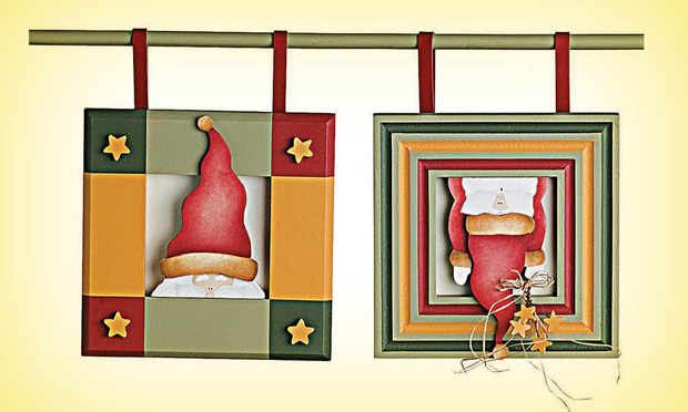 Enfeite de porta de Natal