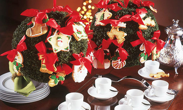Decoração mesa de Natal Decoração mesa de Natal