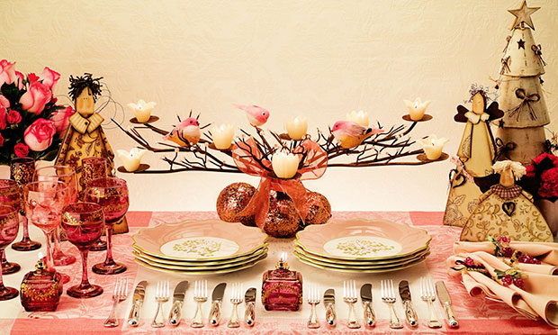 Decoração mesa de Natal Decoração mesa de Natal