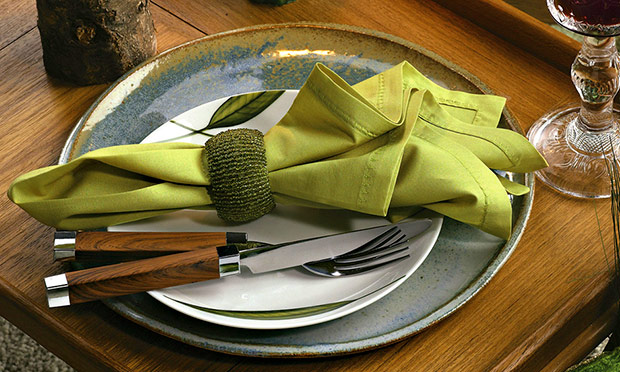 Mesa decorada para o Natal Mesa decorada para o Natal