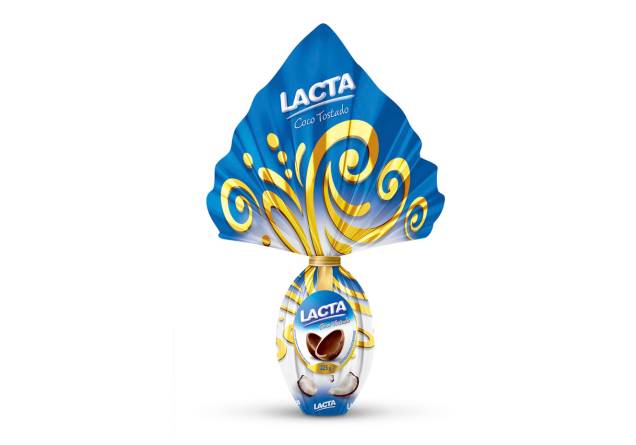 Ovo Coco Tostado (225g), Lacta, R$ 26,90* Ovo Coco Tostado (225g), Lacta, R$ 26,90*