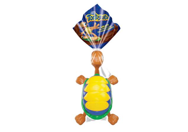 Ovo Tortuguita Maleta (110g), de chocolate ao leite com lancheira, Arcor, R$ 29,99* Ovo Tortuguita Maleta (110g), de chocolate ao leite com lancheira, Arcor, R$ 29,99*