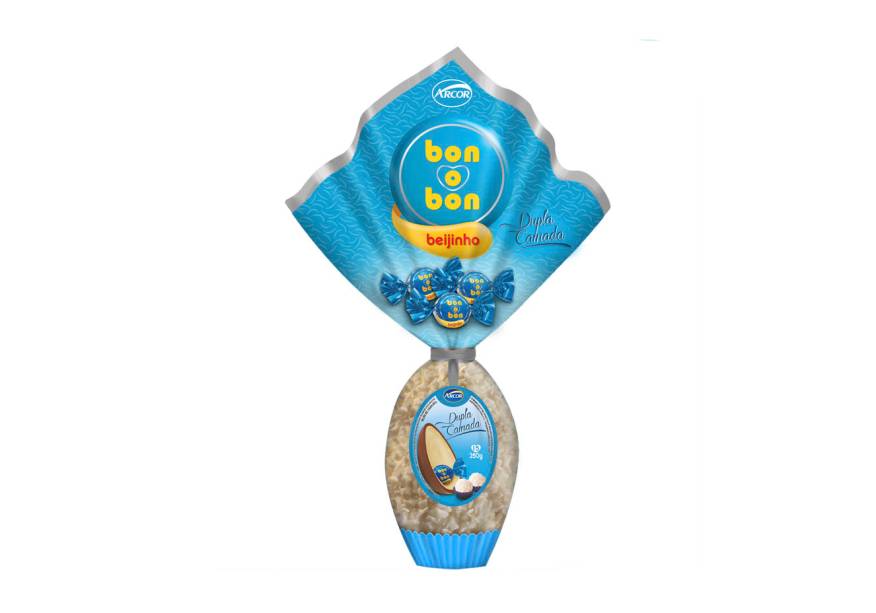 Ovo Bon o Bom (250g) de beijinho, Arcor, R$ 34,99*