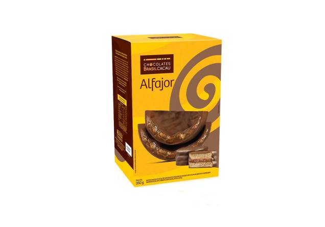 Ovo de Alfajor (350g), Brasil Cacau, R$ 46,90* Ovo de Alfajor (350g), Brasil Cacau, R$ 46,90*