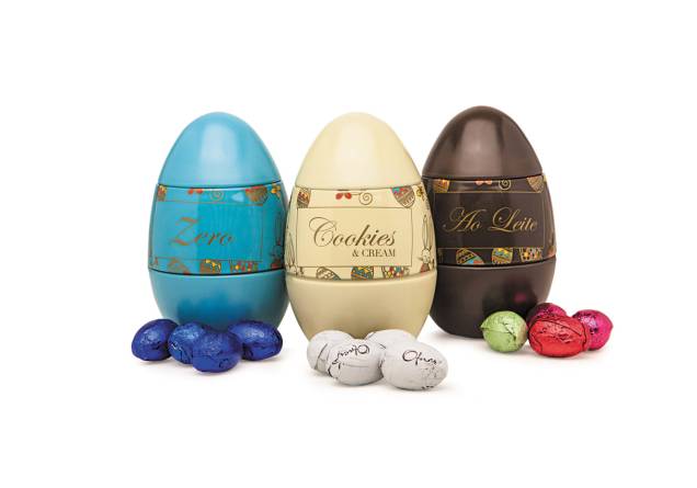 Ovinhos Mignon ao leite, zero ou cookies & cream (200g), Ofner, R$ 46*, 49* e 49* Ovinhos Mignon ao leite, zero ou cookies & cream (200g), Ofner, R$ 46*, 49* e 49*