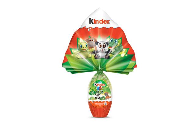 Kinder Ovo Natoons (150g), Ferrero, R$ 31,90* Kinder Ovo Natoons (150g), Ferrero, R$ 31,90*