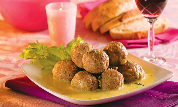 Almôndegas ao curry Almôndegas ao curry