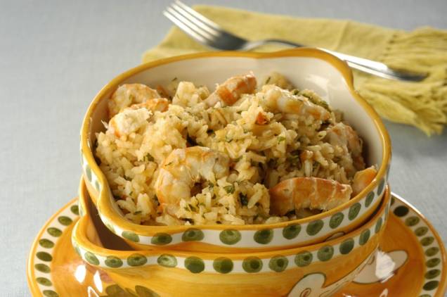 Arroz com camarão Arroz com camarão