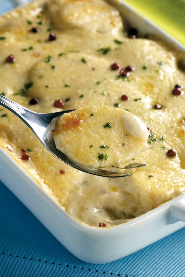 Batata cremosa gratinada: é fácil de preparar e todo mundo adora Batata cremosa gratinada: é fácil de preparar e todo mundo adora