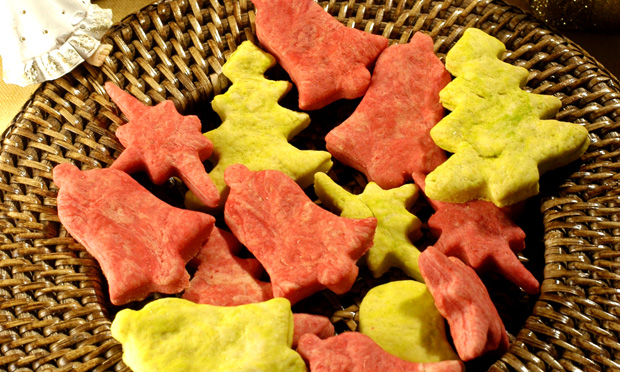 Biscoito natalino light Biscoito natalino light